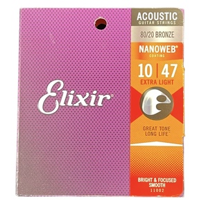 Elixir nanoweb light electric strings 10-46