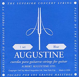 Augustine blue low tension classical strings