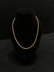 18ct Gold 20” Rope Chain