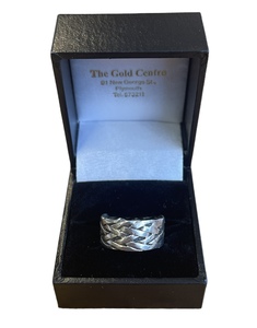 Silver Weaved Ring
