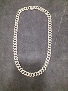 Silver CZ Chain