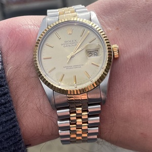 Rolex Steel & Gold Oyster Datejust From 1987