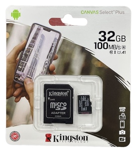 Kingston SD Card with Adaptor 32GB