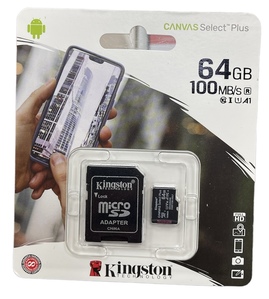 Kingston SD Card with Adaptor 64GB