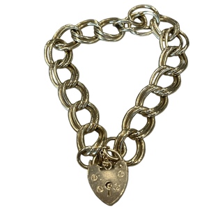 9ct Gold Gate bracelet