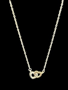 Pandora double heart Necklace
