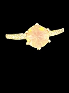 Rose gold coloured Pandora Metal Ring