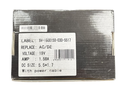Acer 19V 1.58 Amp Laptop Power Supply
