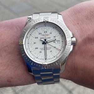 Breitling Colt Quartz Watch 2016- White Dial | Box And Papers