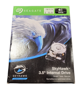 Seagate SkyHawk 6TB | 3.5" Hard Drive | Optimized for DVR