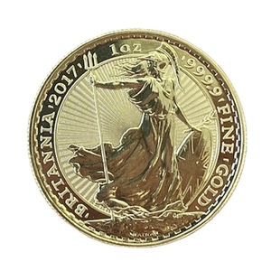 2017 999.9 1oz Fine Gold Britannia Coin