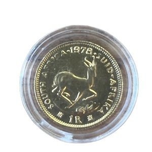 1978 1R 1 Rand Gold Coin South Africa (Proof)