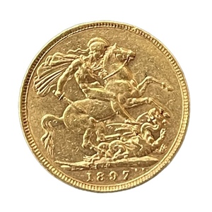 1897 Full Gold Sovereign