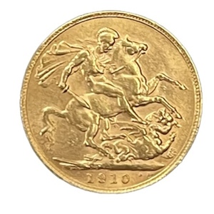 1910 Gold Full Sovereign