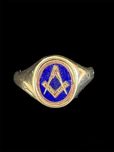 Reversible Masonic Ring