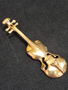 9ct Violin Pendant