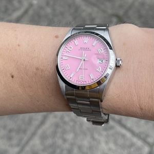 Rolex Oyster Perpetual | Pink Dial And Oyster Bracelet | 1970