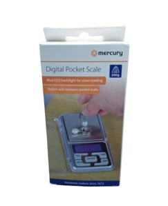 Digital pocket scale (mercury)