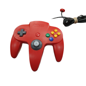 Red Nintendo 64 Controller