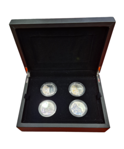 2014 Portrait of Britain £5 silver coin set