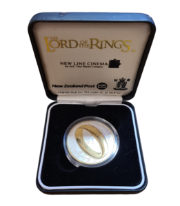 Lord of the rings $1 silver coin
