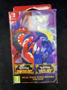 Pokémon Scarlet / Violet Dusk Pack Steelbook Edition (Nintendo Switch )