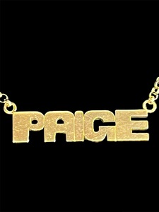 “Paige” integral necklace