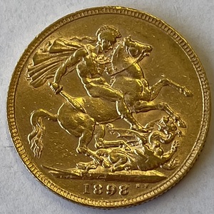 1898 Full Sovereign