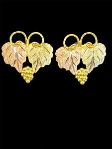 10ct 3 colour gold grapevine
