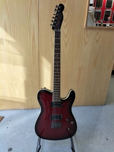 Fender special H/H, telecaster, black cherryburst, 2016