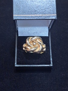 9ct Solid Knot Ring