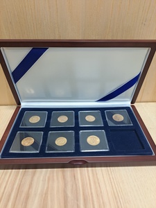 WWI Allied and Central Powers 7 Coin Gold Set, Boxed