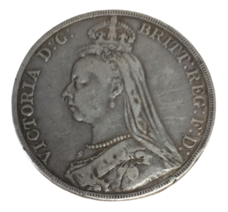 1889 Victoria Silver Crown